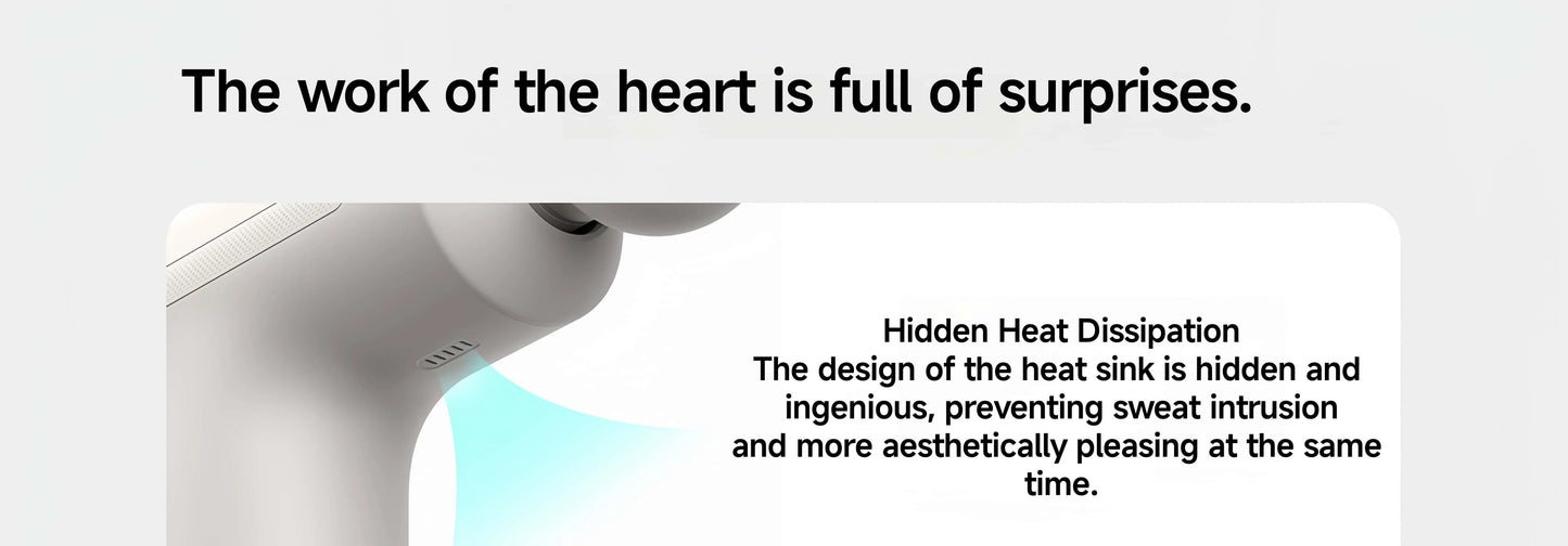 XIAOMI Mijia Mini Fascia Gun 3 Portable Muscle Massage Gun 12kg Thrust Brushless Silent Motor 3 Massager Heads Relax Body