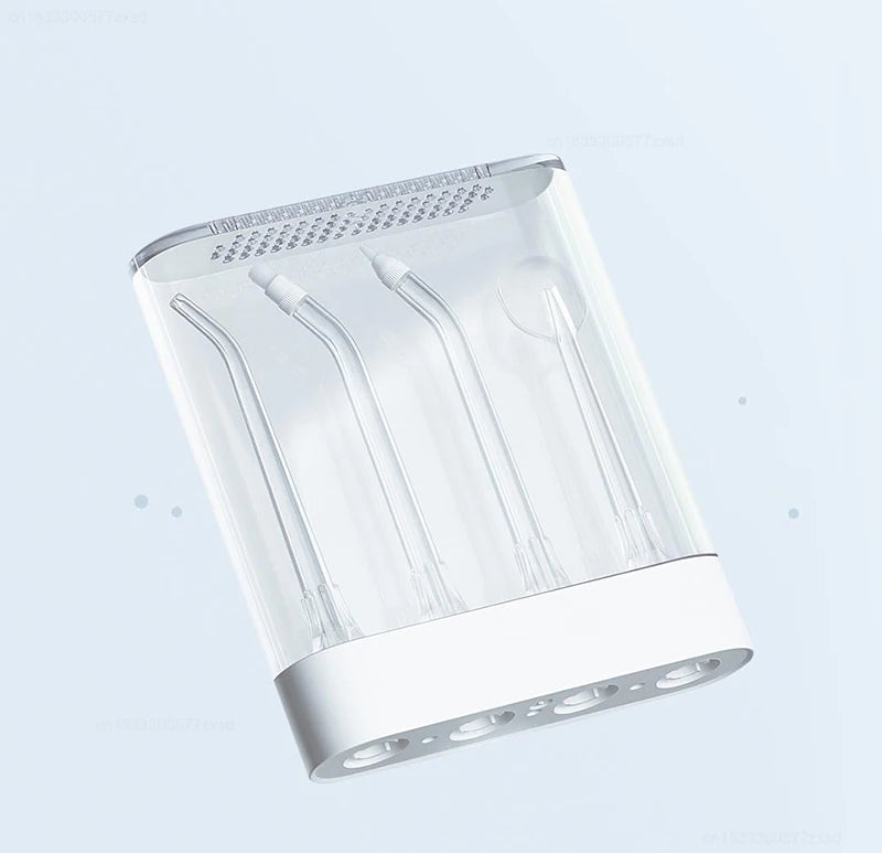 Xiaomi Mijia Portable Oral Irrigator,4 Mode 200ML Rechargeable Flossers IPX7 Waterproof Portable Cordless Teeth Cleaning Machine