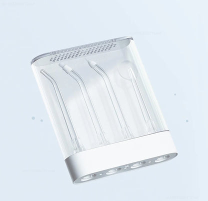 Xiaomi Mijia Portable Oral Irrigator,4 Mode 200ML Rechargeable Flossers IPX7 Waterproof Portable Cordless Teeth Cleaning Machine