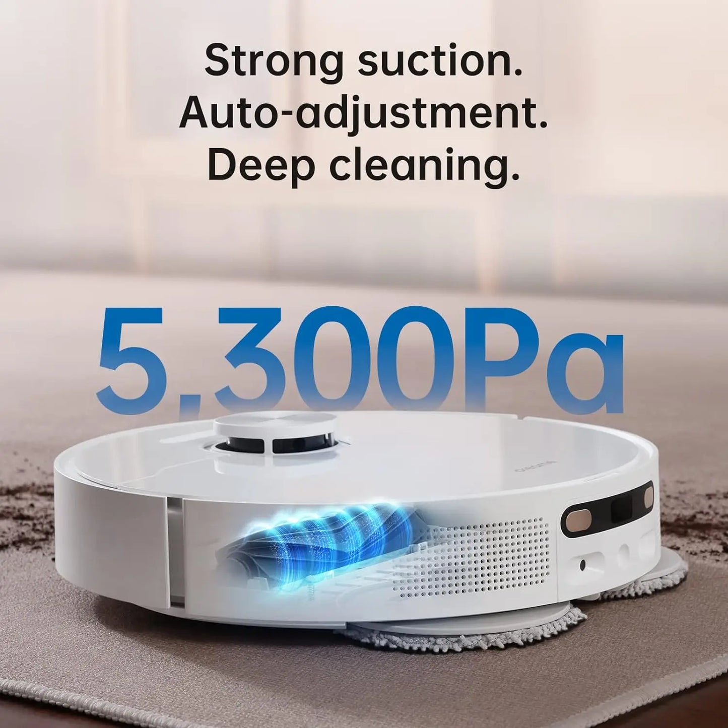 dreame L10s Ultra Robot Vacuum, Auto Mop Cleaning and Drying, Self-Refilling and Self-Emptying, 5300Pa, AI Navigation,Alexa