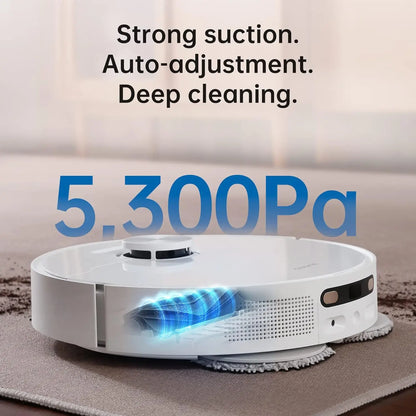 dreame L10s Ultra Robot Vacuum, Auto Mop Cleaning and Drying, Self-Refilling and Self-Emptying, 5300Pa, AI Navigation,Alexa