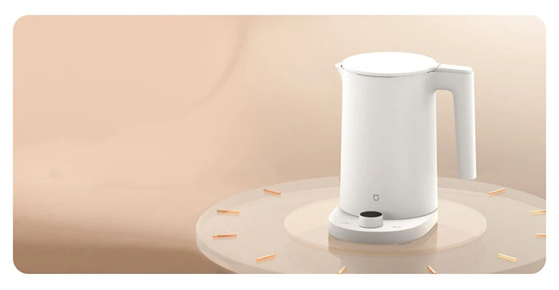 XIAOMI MIJIA Thermostatic Electric Kettles 2 Pro,Tea Kettle for Hot Water, Coffee & Tea,1.7L,With Auto Shut-Off,220V,CN Version