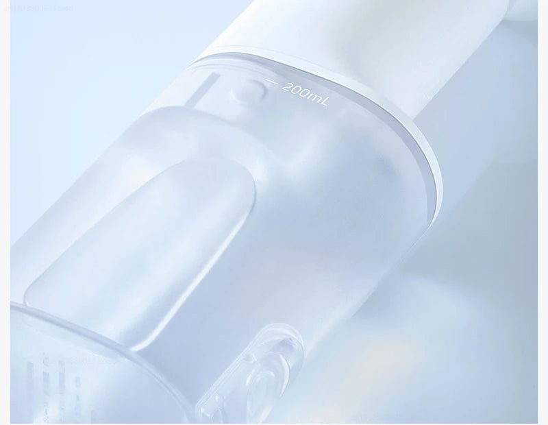 Xiaomi Mijia Portable Oral Irrigator,4 Mode 200ML Rechargeable Flossers IPX7 Waterproof Portable Cordless Teeth Cleaning Machine