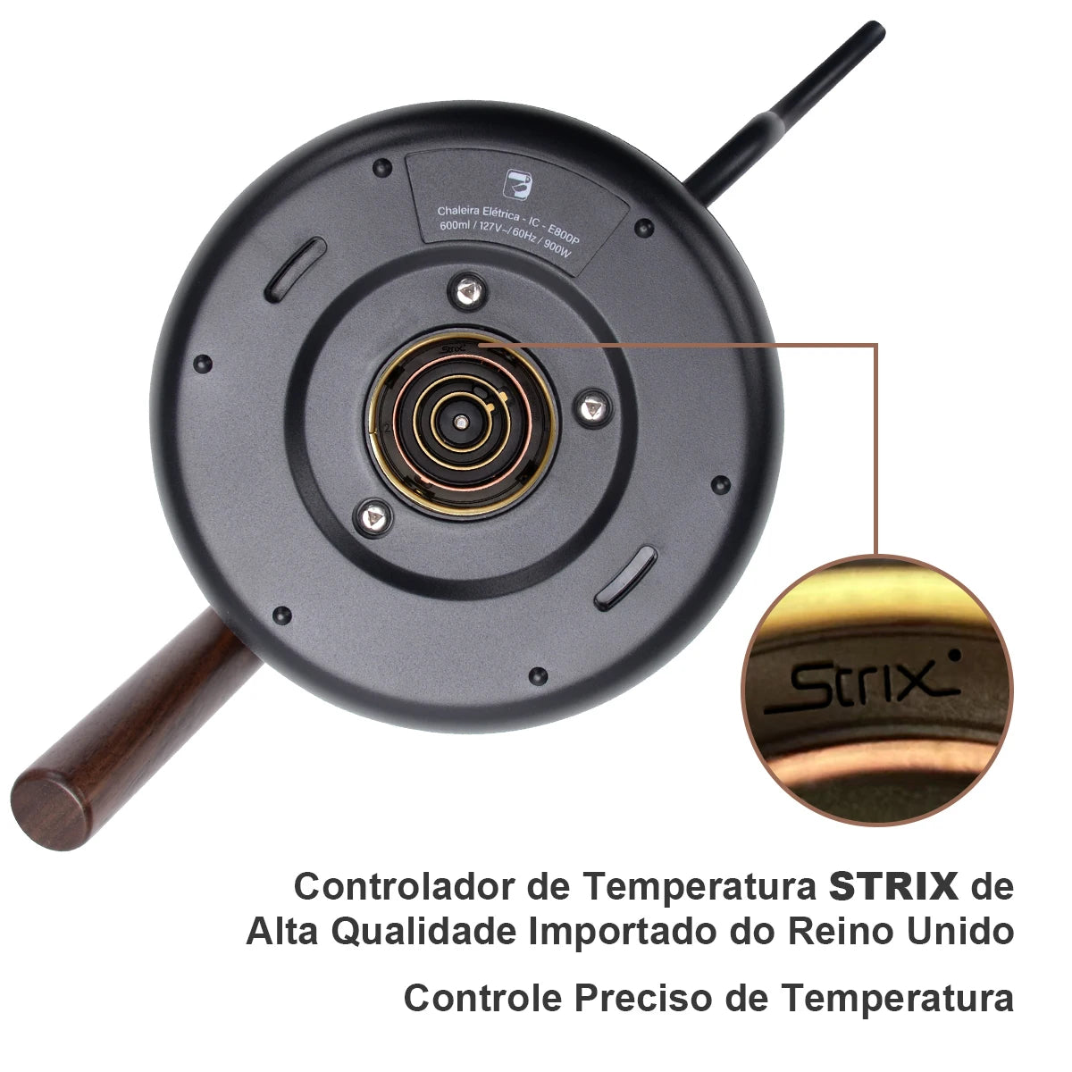 Smart Gooseneck Electric Kettle, Constant Temperature Pot, Hand-Made Coffee Pot 600ML,900W