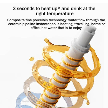 Xiaomi Mijia Portable Instant Hot Water Dispenser Office Home Desktop Electric Kettle Thermostat Portable Water Pump Fast heatin