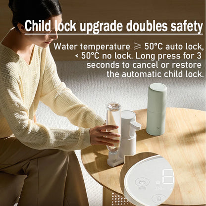 Xiaomi Mijia Portable Instant Hot Water Dispenser Office Home Desktop Electric Kettle Thermostat Portable Water Pump Fast heatin