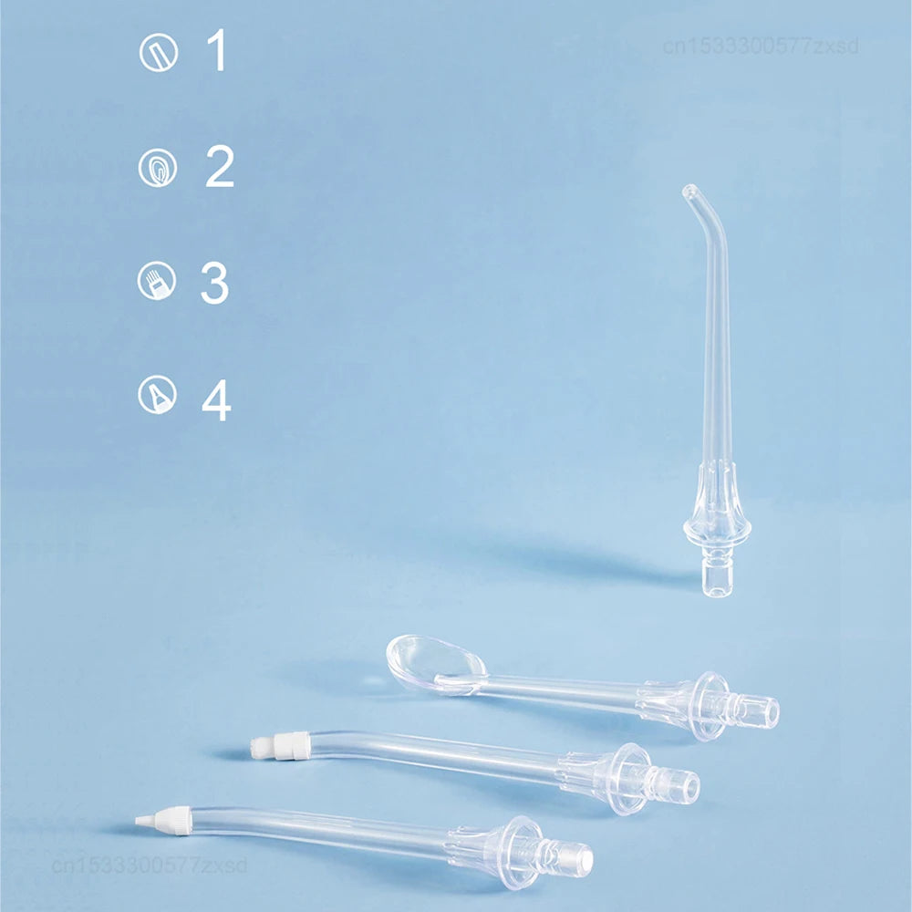 Xiaomi Mijia Portable Oral Irrigator,4 Mode 200ML Rechargeable Flossers IPX7 Waterproof Portable Cordless Teeth Cleaning Machine