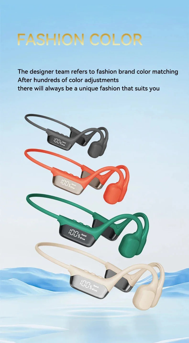 For Xiaomi 1543248 Mijia Bone Earphones Bluetooth 5.4 Sports Wireless Headphones Ear Hook Waterproof Headset for Running Driving