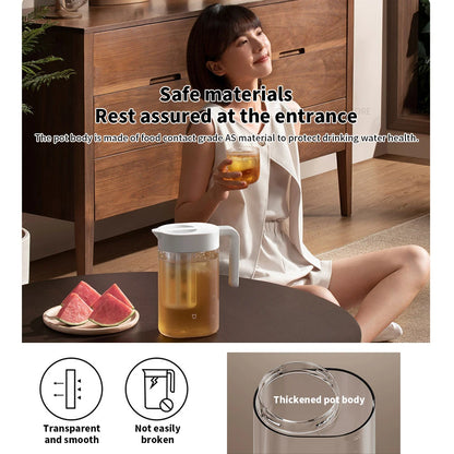 Xiaomi Mijia Large Capacity Cold Water Kettle Iced Beverage Dispenser Refrigerator Cold Juice Drink High Quality Storage Tank