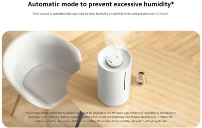 XIAOMI MIJIA Smart Antibacterial Humidifier 2 For Home 4.5L UVC 99.9% Sterilization Air Humidifier Aroma Essential Oils Diffuser