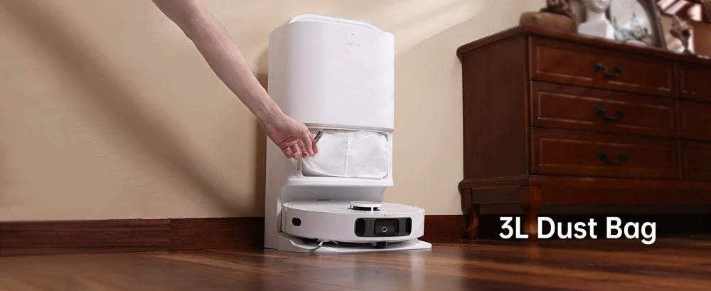 dreame L10s Ultra Robot Vacuum, Auto Mop Cleaning and Drying, Self-Refilling and Self-Emptying, 5300Pa, AI Navigation,Alexa