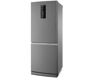 Panasonic Frost Free Duplex Inverse Brushed Steel Refrigerator/Cooler 460L NR-BB64PV1X - 220V