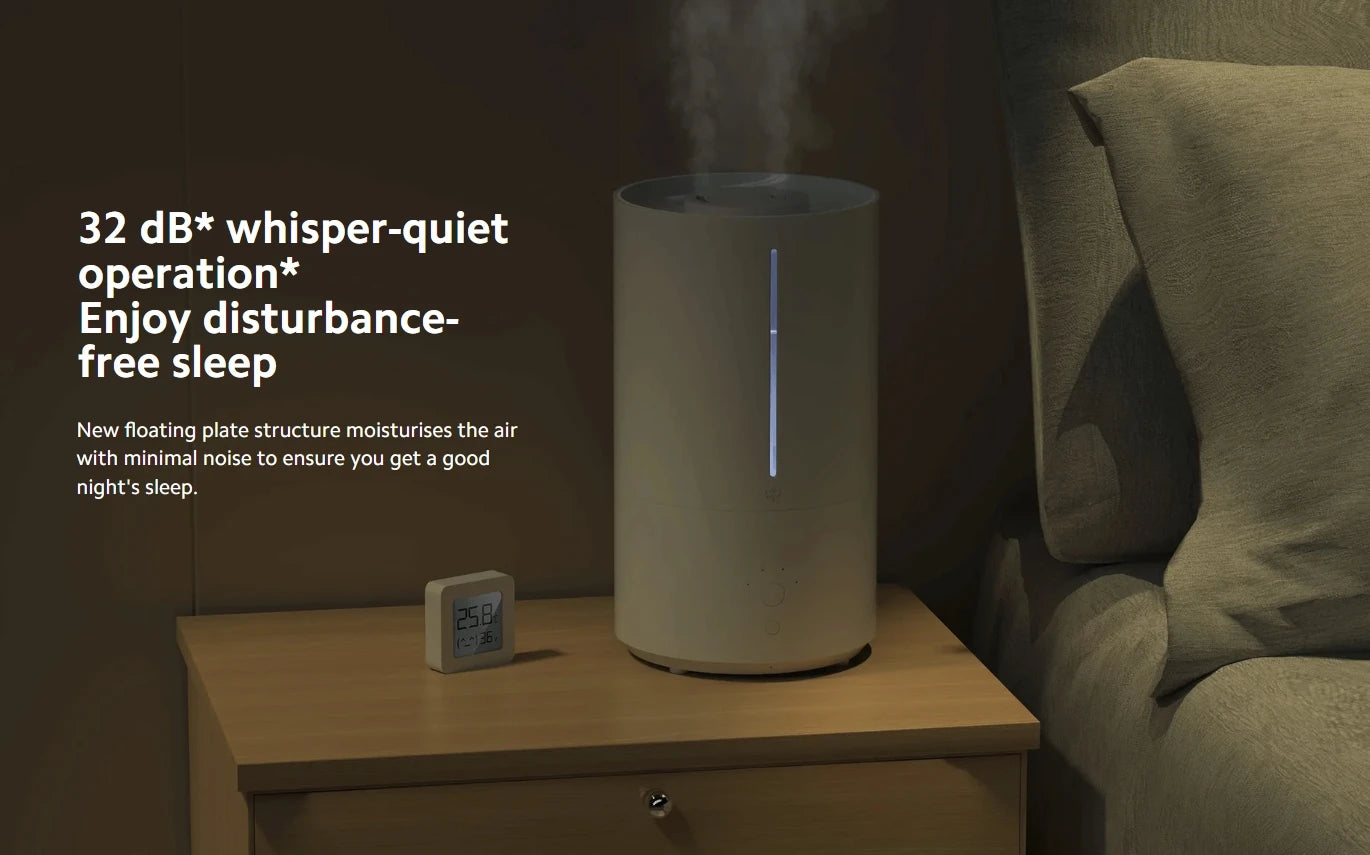 XIAOMI MIJIA Smart Antibacterial Humidifier 2 For Home 4.5L UVC 99.9% Sterilization Air Humidifier Aroma Essential Oils Diffuser