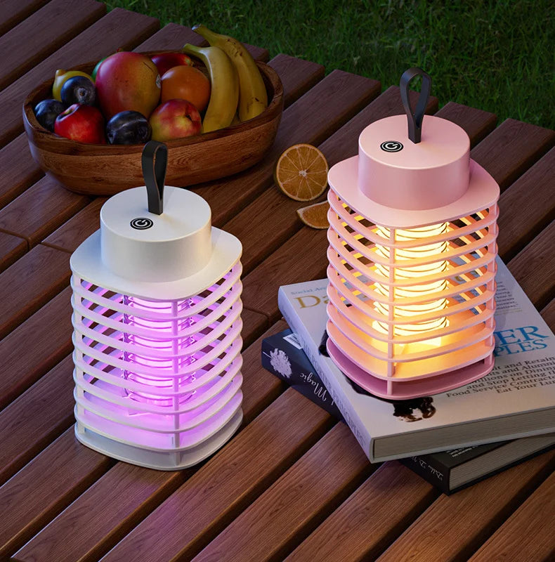 Xiaomi USB Rechargeable Mosquito Killer Lamp Portable Electric Fly Trap Insectkiller Lamp Outdoor Mute Anti Mosquito Lamp Insect