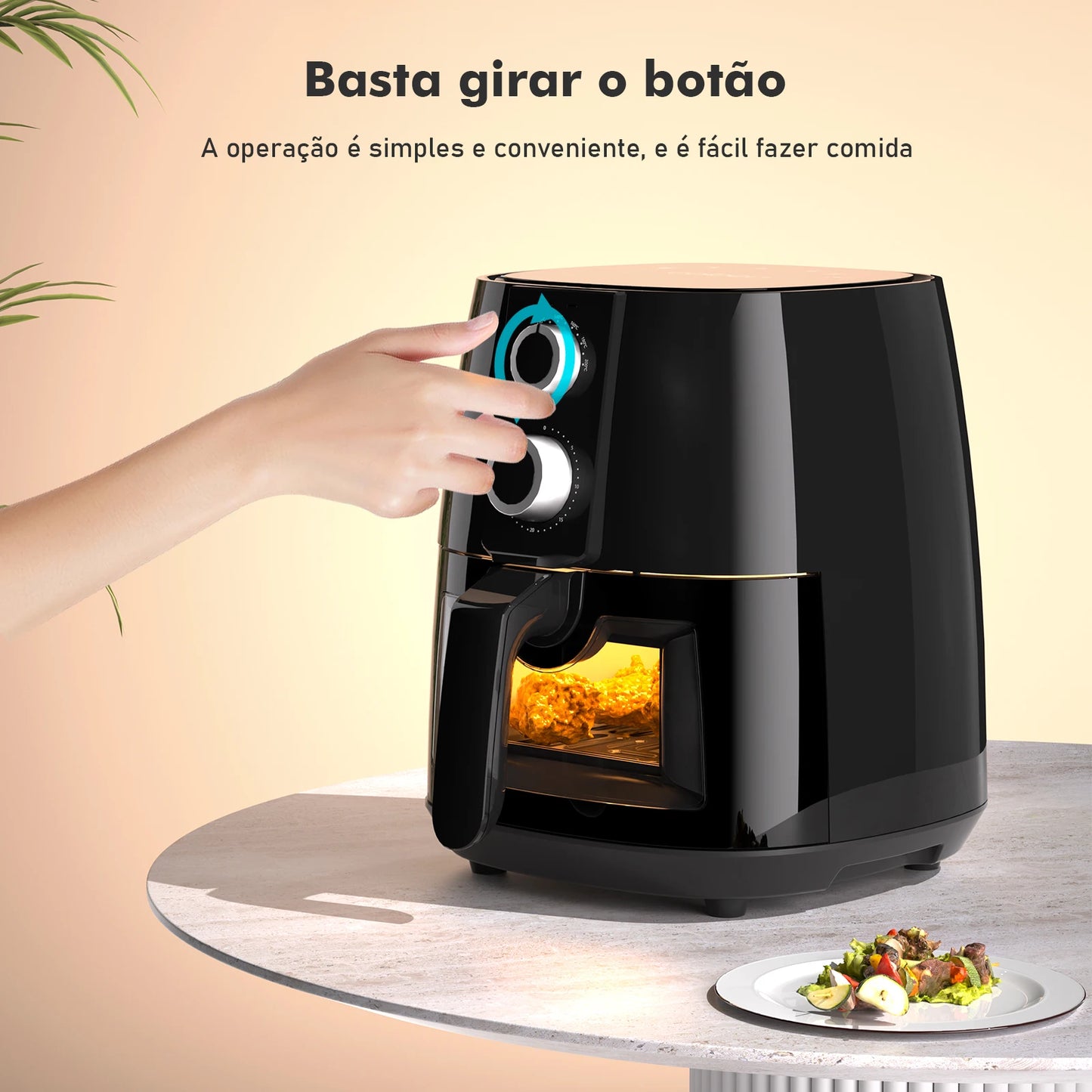 Air Fryer Electric Fryer Air Fryer Fryer Free Shipping Electric Forno127 Volts‎ 1500 Watts Brazil Gift 220V