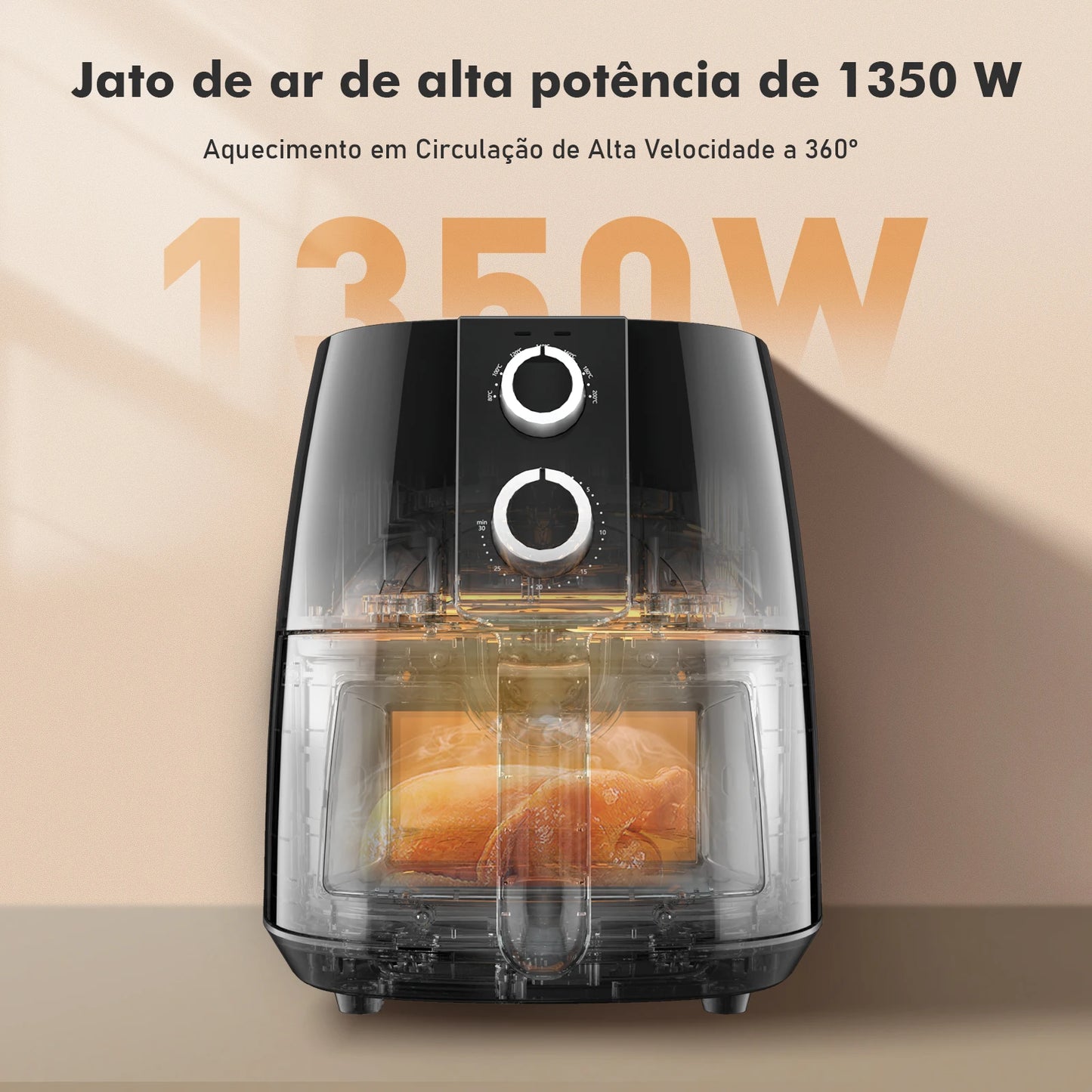Air Fryer Electric Fryer Air Fryer Fryer Free Shipping Electric Forno127 Volts‎ 1500 Watts Brazil Gift 220V