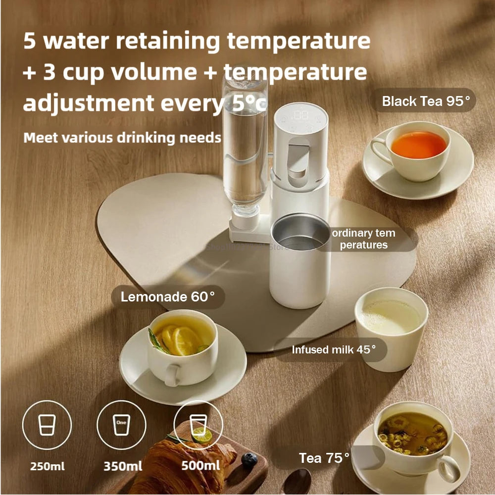Xiaomi Mijia Portable Instant Hot Water Dispenser Office Home Desktop Electric Kettle Thermostat Portable Water Pump Fast heatin