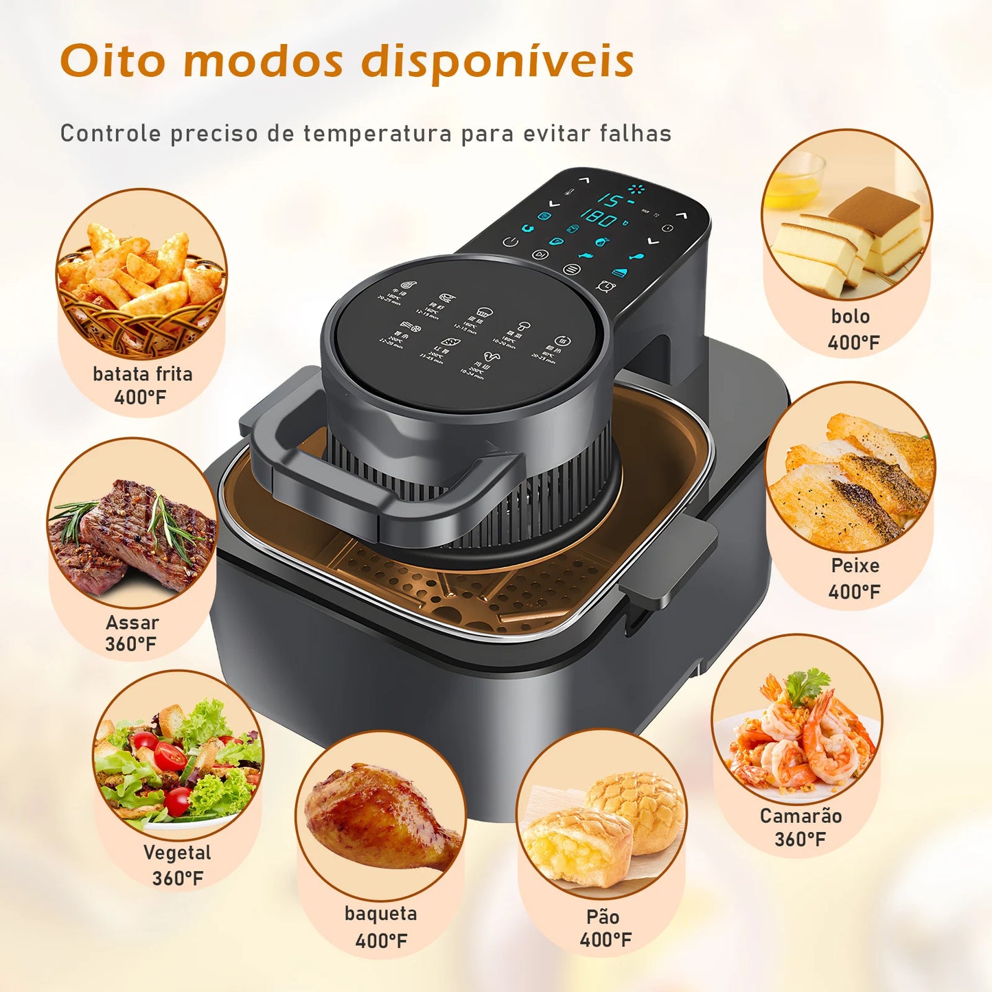 Air Fryer Electric Fryer Air Fryer Fryer Free Shipping Electric Forno127 Volts‎ 1500 Watts Brazil Gift 220V