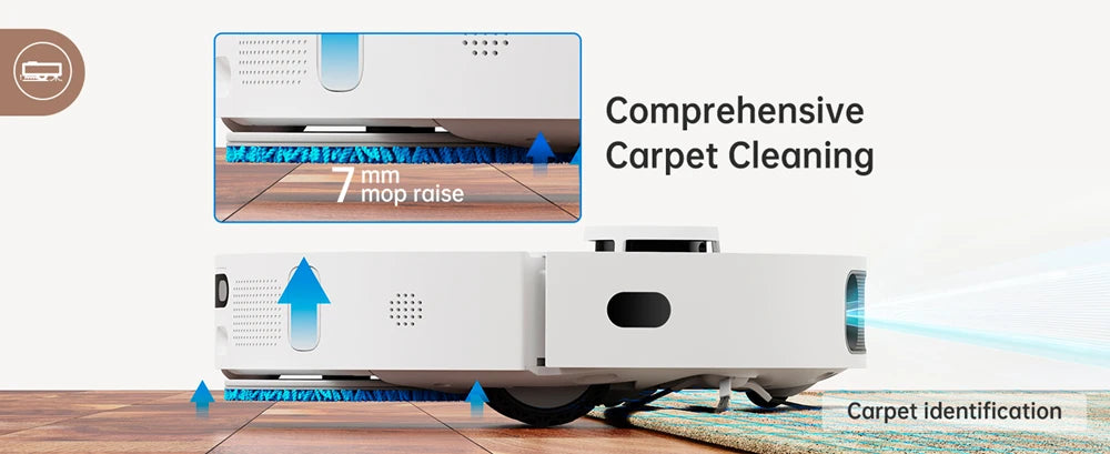 dreame L10s Ultra Robot Vacuum, Auto Mop Cleaning and Drying, Self-Refilling and Self-Emptying, 5300Pa, AI Navigation,Alexa