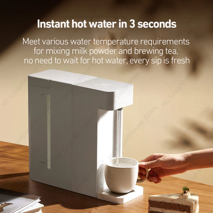 XIAOMI Mijia Instant Hot Water Dispenser S1 3L Quick Heating Water Heated Dispenser Thermostat Desktop Water Pump Home Office