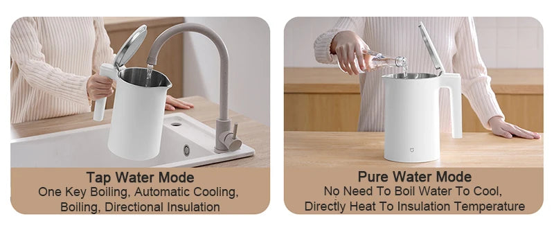 XIAOMI MIJIA Thermostatic Electric Kettles 2 Pro,1.7L,1800W,304 Stainless,Tea Kettle For Hot Water, Coffee & Tea,220V,CN Version